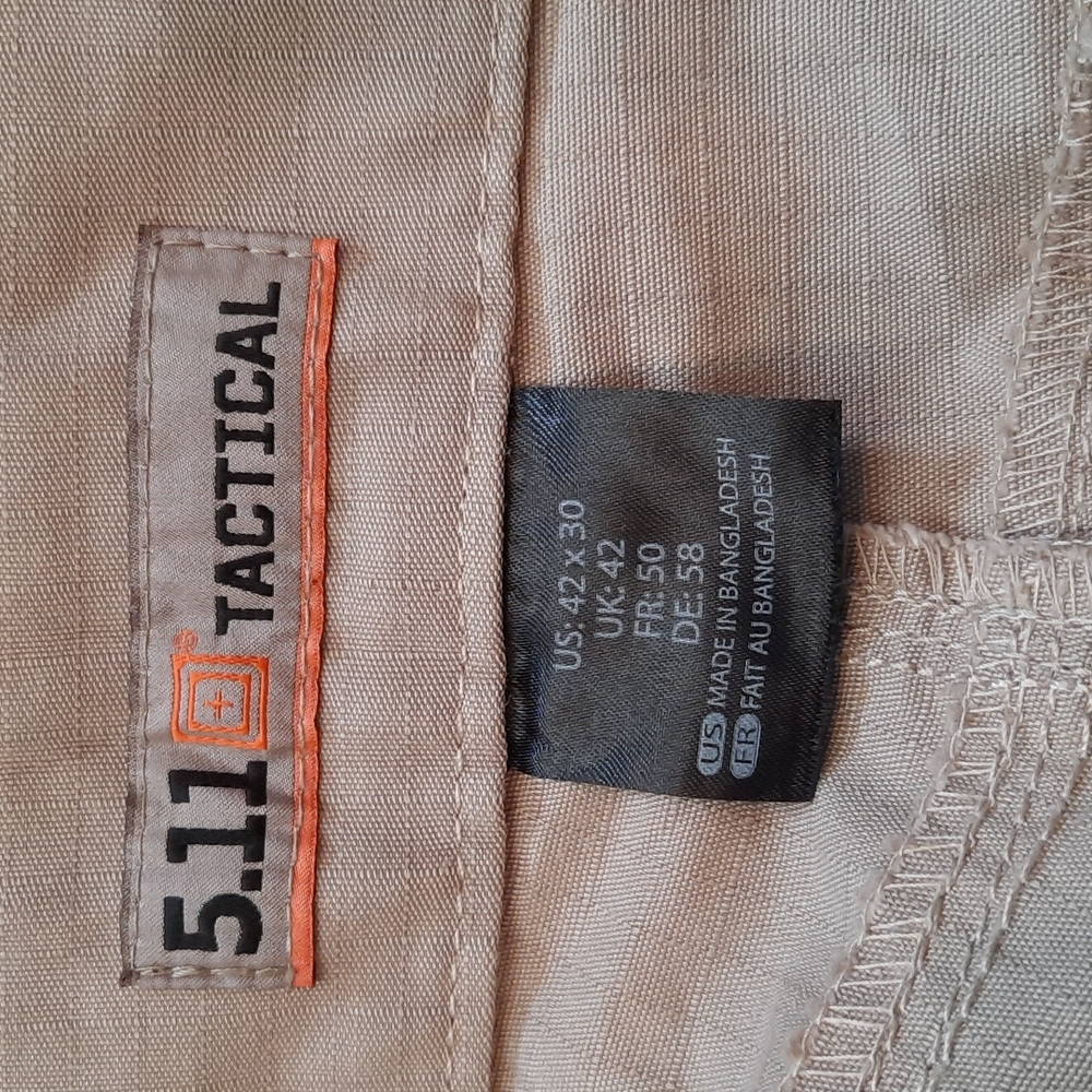 5.11 Tactical Ripstop Hand Altered Shorts - Picture 6 of 7